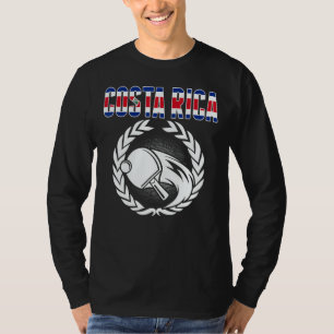 Costa Rica Table Tennis Fans Costa Rican Ping Pong T-Shirt