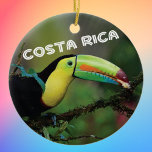 Costa Rica Toucan Ceramic Ornament at Zazzle