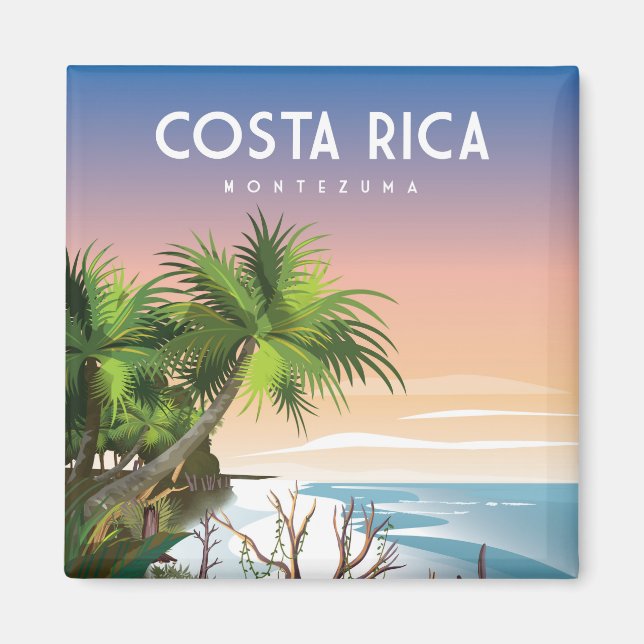 Costa rica travel magnet (Front)