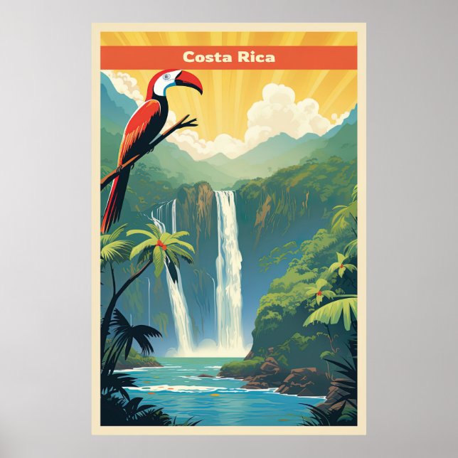 Costa Rica, Travel  Poster (Front)