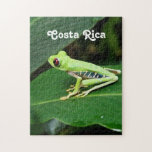 Costa Rica Tree Frog Jigsaw Puzzle