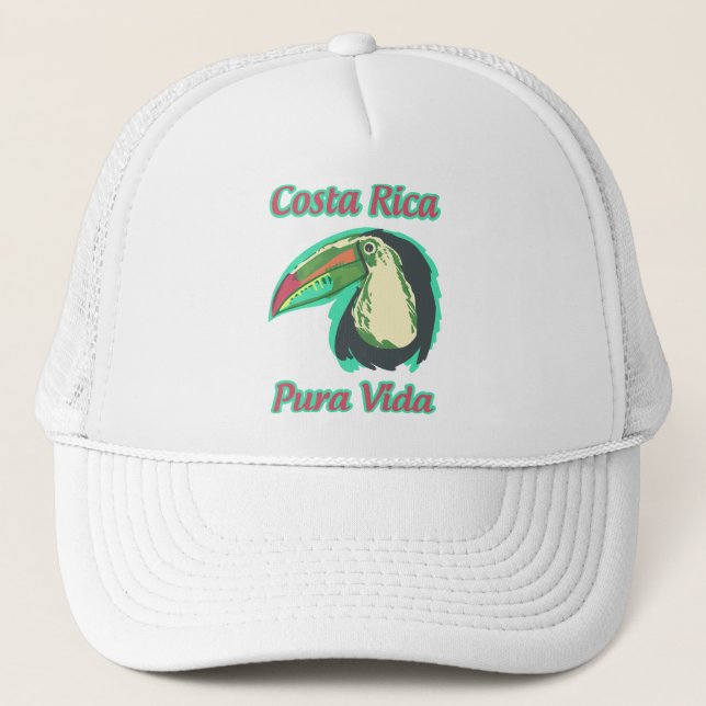 Costa Rica Trucker Hat (Front)