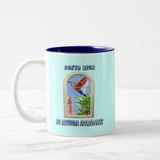 Costa Rica Two-Tone Coffee Mug
