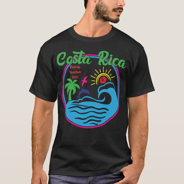 Costa Rica Vacation Family Vacation 2023 Costa  T-Shirt (Front)