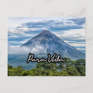 Costa Rica Volcano Arenal Souvenir Postcard