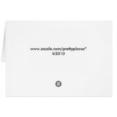 Costa Rica Waterfalls Cards (Back Horizontal)