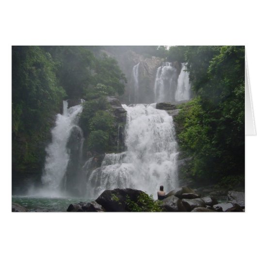 Costa Rica Waterfalls Cards (Front Horizontal)