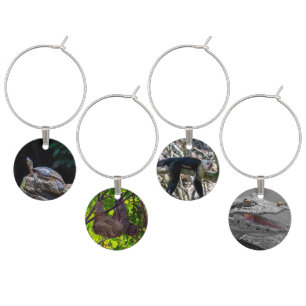 Costa Rica Wildlife Wine Charm