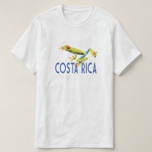 Costa Rica with red eyed tree frog T-Shirt