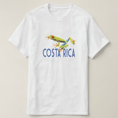 Costa Rica with red eyed tree frog T_Shirt