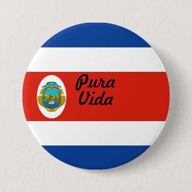 Costa rican button (Front)