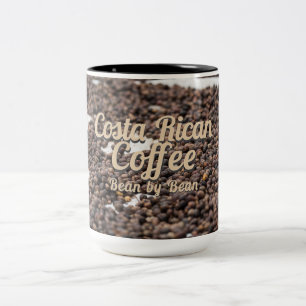 Costa Rican Coffee – Bean by Bean Two-Tone Coffee Mug