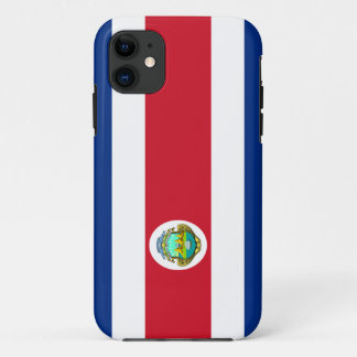Costa Rican Flag iPhone Case
