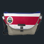 Costa Rican Flag Messenger Bag<br><div class="desc">The beautiful flag of Costa Rica.</div>