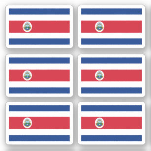 Costa Rican flag Sticker