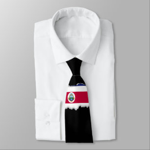 Costa Rican Flag Tie