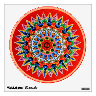 Costa Rican Folklore Art Wall Sticker