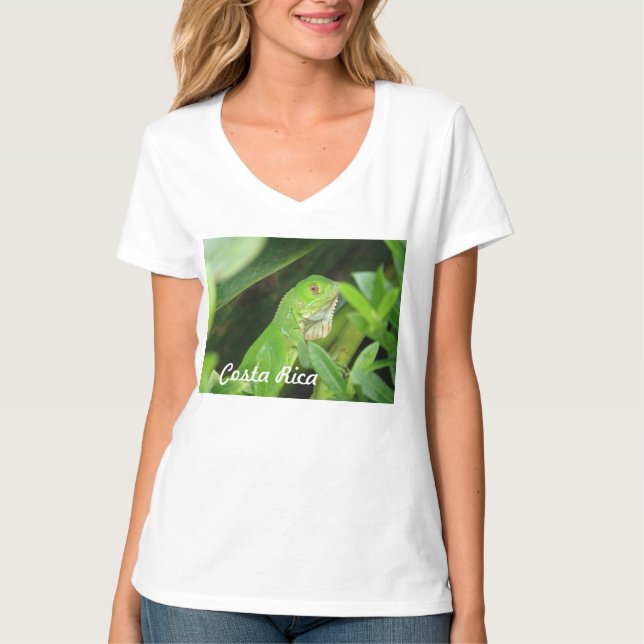 Costa Rican Lizard T-Shirt (Front)