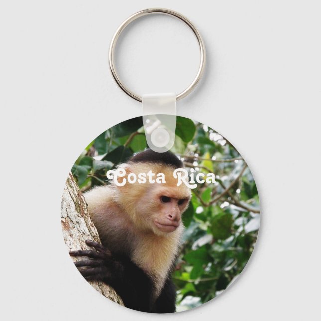 Costa Rican Monkey Keychain (Front)