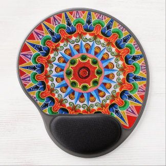 Costa Rican Oxcartwheel Art Gel Mousepad