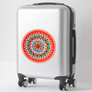 Costa Rican Oxcartwheel Painting Sticker Costa Rican Oxcartwheel Painting Sticker