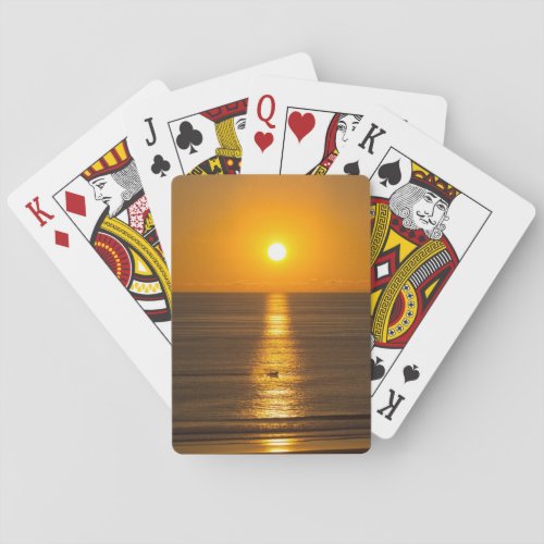Costa Rican Sunset Playing Cards
