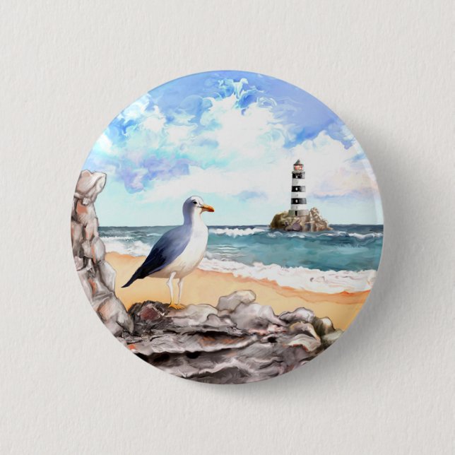 Costa sur pinback button (Front)