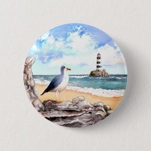 Costa sur pinback button