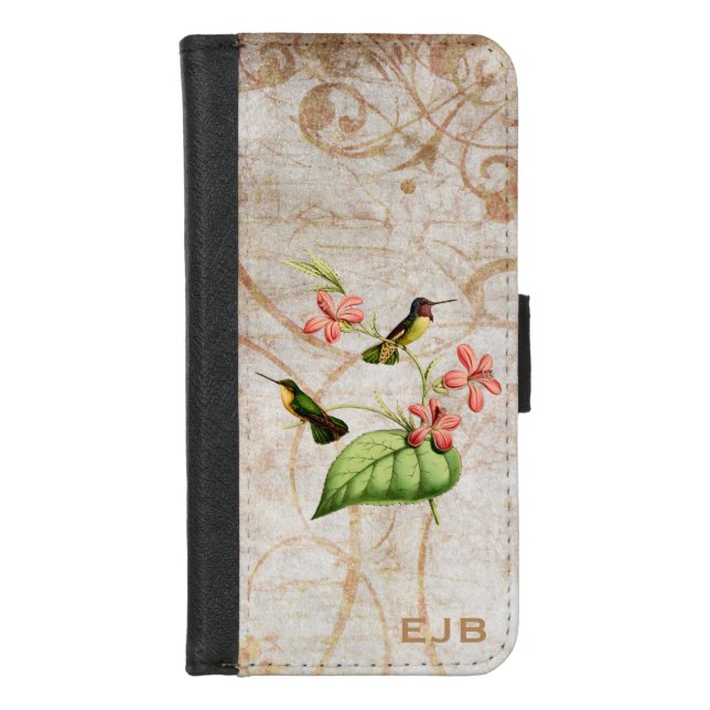 Costa's Hummingbird iPhone Wallet Case (Front)
