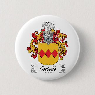 Costello Family Crest Pinback Button