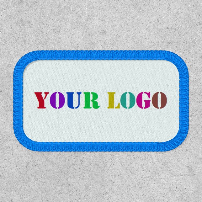 Costom Logo Design Your Own Business Patch (Front)