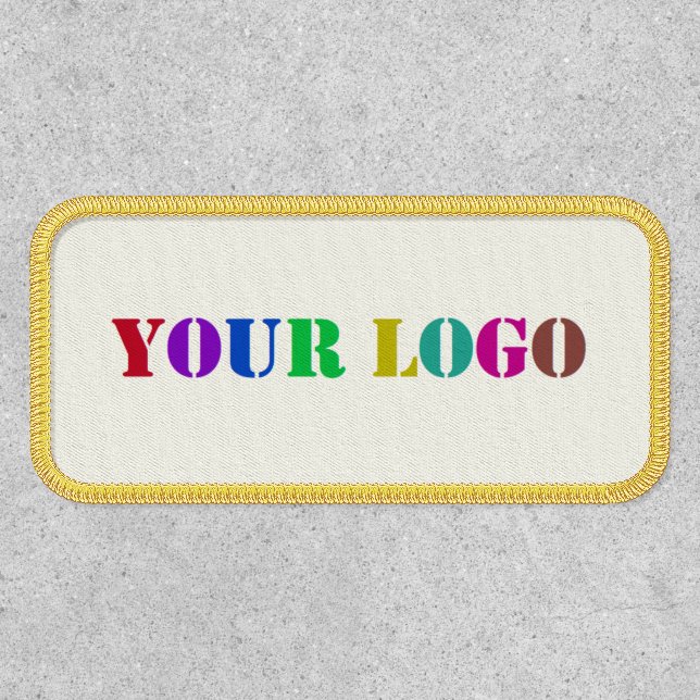 Costom Logo Photo Patch Business Promotional (Front)