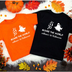 Costume 1st Halloween Pumpkin Funny Baby T-Shirt