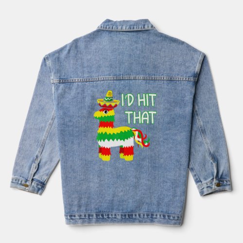 Costume Cinco De Mayo  Ideas Id Hit That Pinata  Denim Jacket