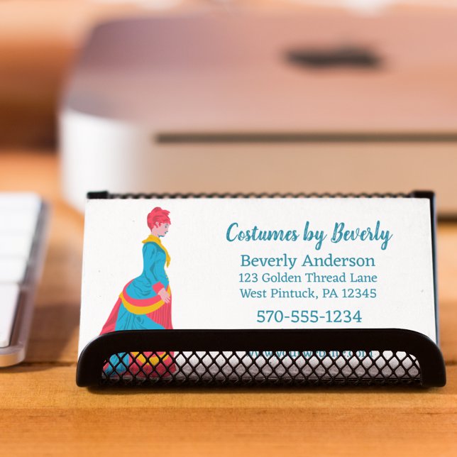 Costume Creator, Seamstress, Tailor Custom Business Card (Creator Uploaded)
