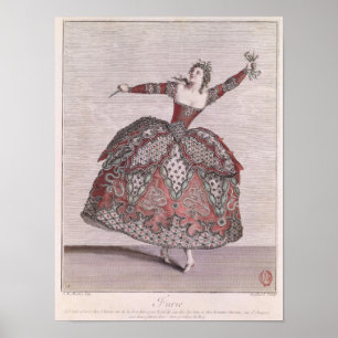 Costume design a Fury in 'Hippolyte et Aricie' Poster