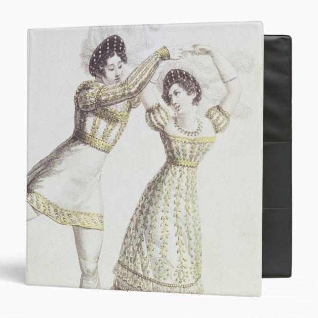 Costume design for a ballet binder (Front/Inside)