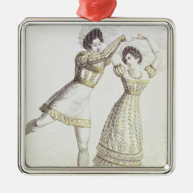 Costume design for a ballet metal ornament (Front)