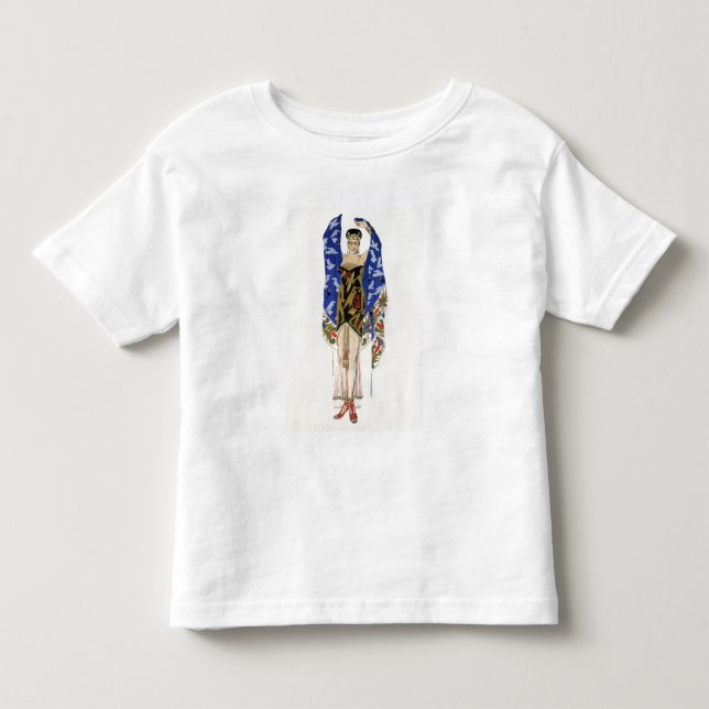 Costume design for a Dancing Girl (colour litho) Toddler T-shirt (Front)