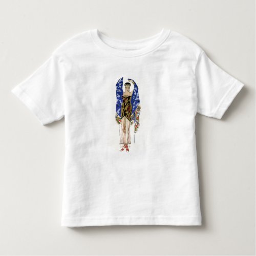 Costume design for a Dancing Girl colour litho Toddler T_shirt