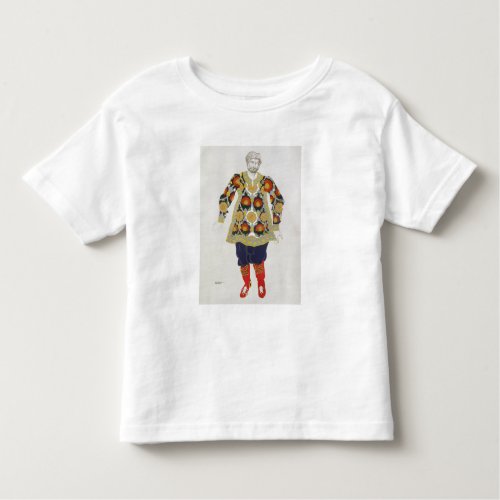 Costume design for a man from Sadko 1917 colour Toddler T_shirt