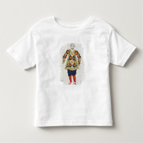 Costume design for a man from Sadko 1917 colour Toddler T_shirt