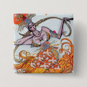 Costume design for a pas de deux danced at the ope button