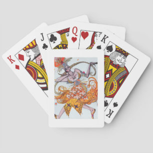 Costume design for a pas de deux danced at the ope poker cards