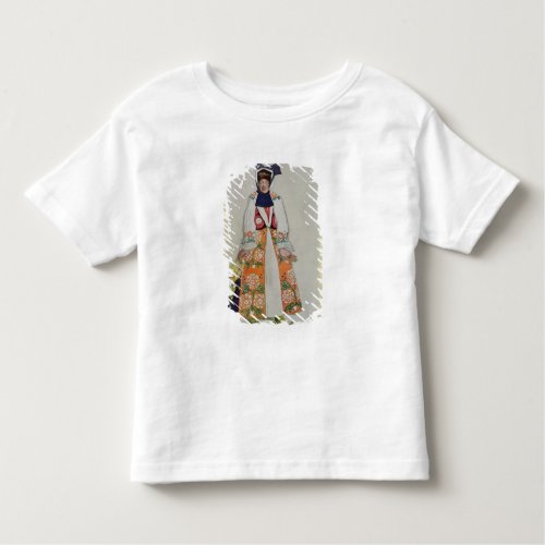 Costume design for a peasant woman from Sadko 19 Toddler T_shirt