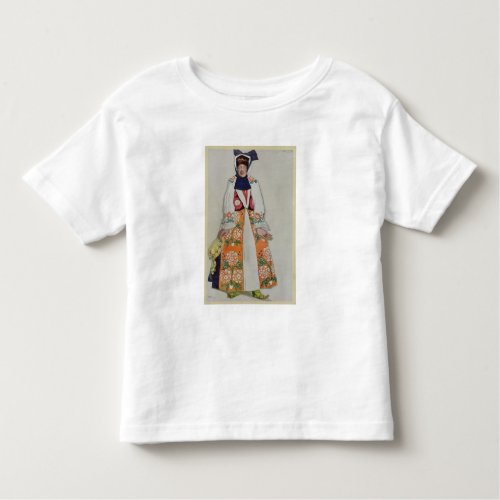 Costume design for a peasant woman from Sadko 19 Toddler T_shirt