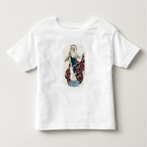 Costume design for a woman from Judith 1922 col Toddler T_shirt