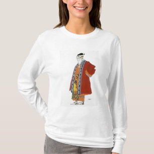 Costume design for an old man in a red coat (colou T-Shirt