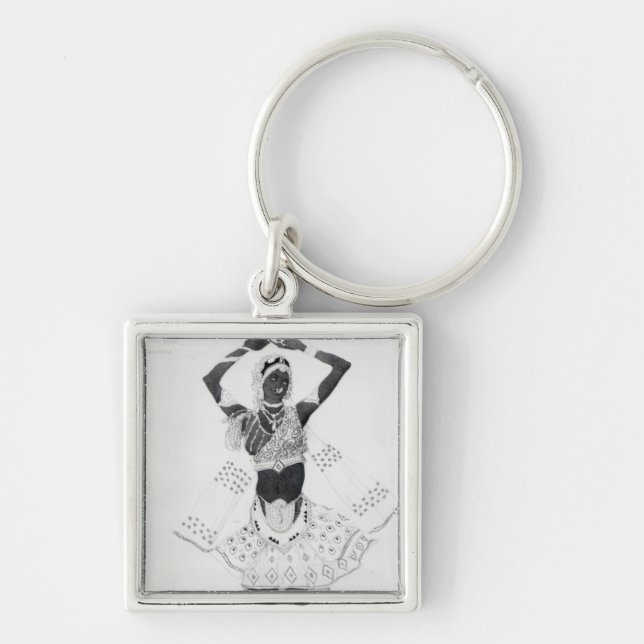 Costume design for 'Le Dieu Bleu', 1912 Keychain (Front)