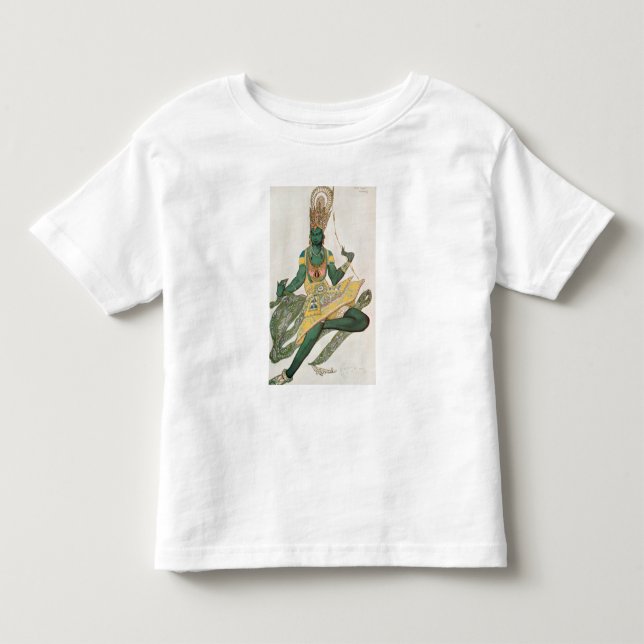 Costume design for Nijinsky as the 'Blue God' Toddler T-shirt (Front)